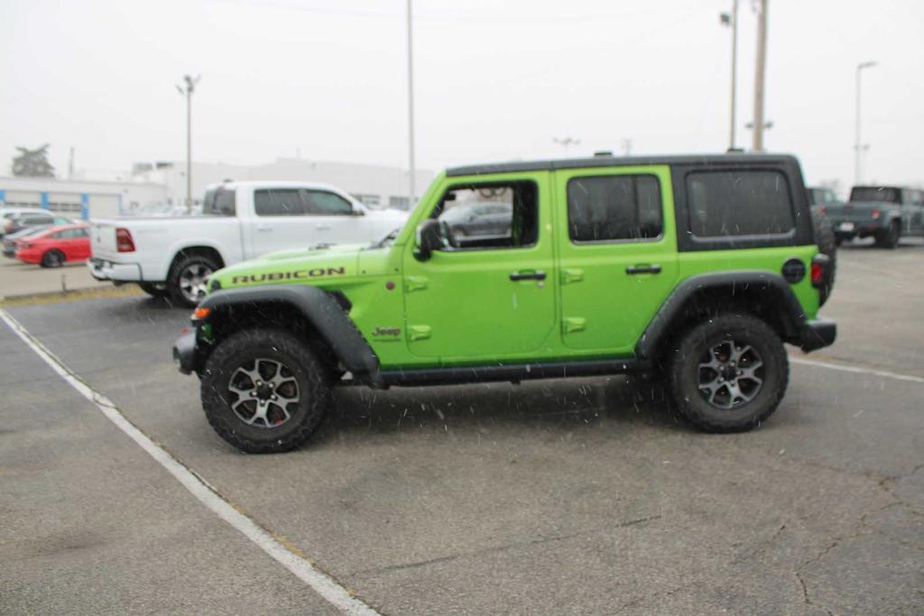 used 2018 Jeep Wrangler Unlimited car, priced at $35,740