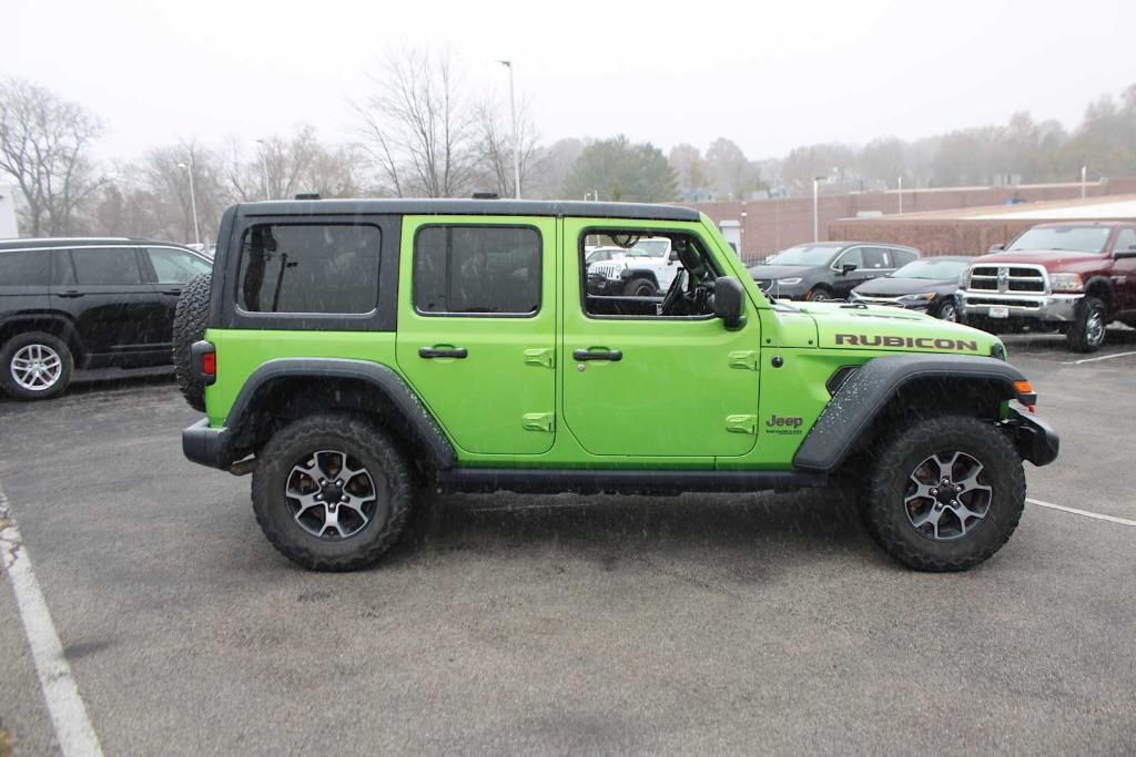 used 2018 Jeep Wrangler Unlimited car, priced at $35,740