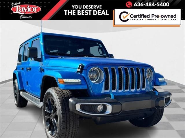 used 2023 Jeep Wrangler 4xe car, priced at $41,465