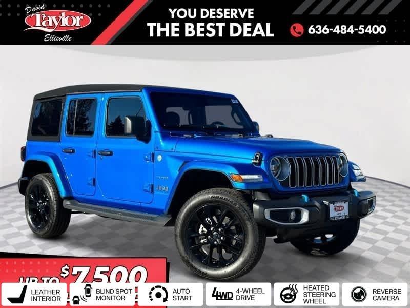 new 2024 Jeep Wrangler 4xe car, priced at $50,469