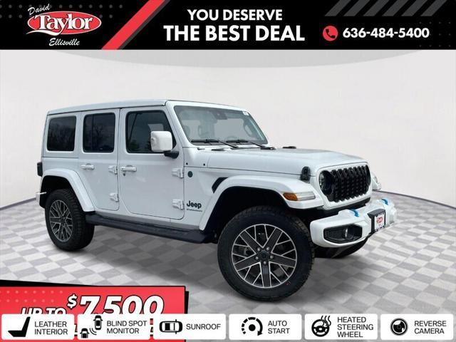 new 2024 Jeep Wrangler 4xe car, priced at $50,555