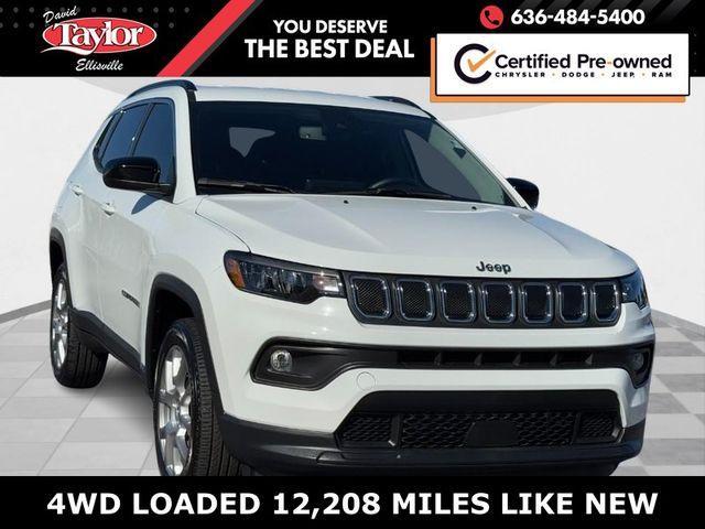 used 2022 Jeep Compass car, priced at $24,500