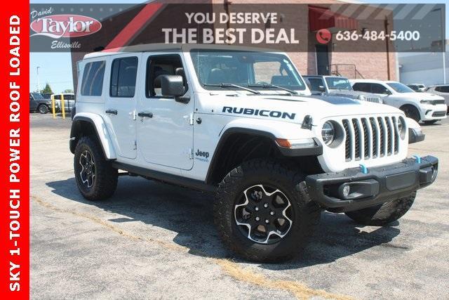 used 2021 Jeep Wrangler Unlimited 4xe car, priced at $38,998