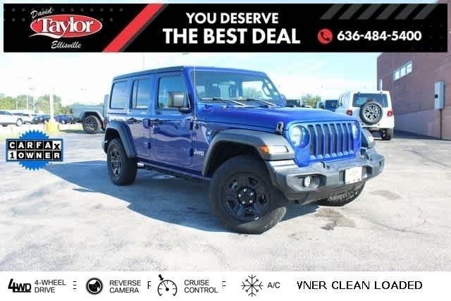 used 2018 Jeep Wrangler Unlimited car, priced at $22,892