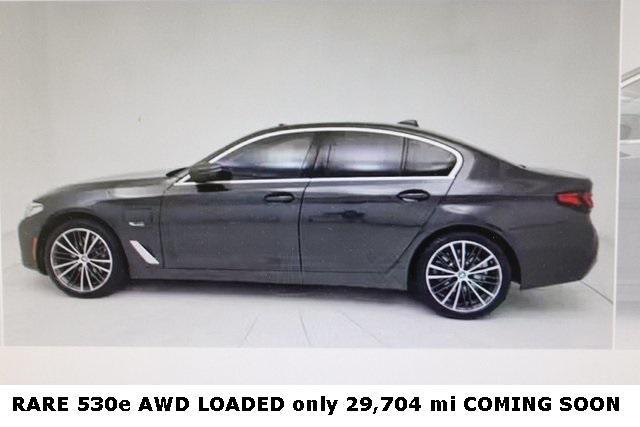 used 2023 BMW 530e car, priced at $42,868