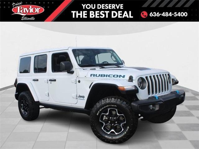 used 2021 Jeep Wrangler Unlimited 4xe car, priced at $37,500