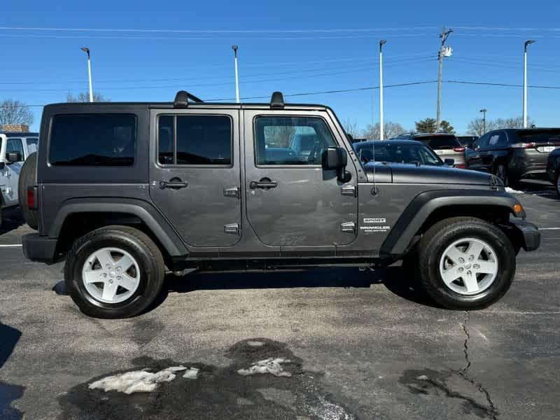 used 2017 Jeep Wrangler Unlimited car, priced at $18,766