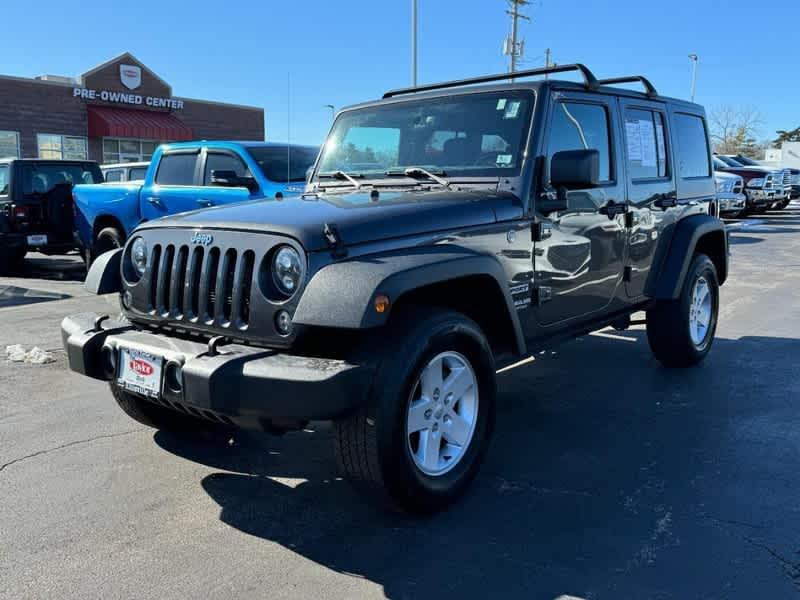 used 2017 Jeep Wrangler Unlimited car, priced at $18,766