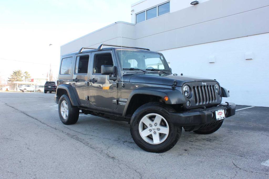 used 2017 Jeep Wrangler Unlimited car, priced at $21,661