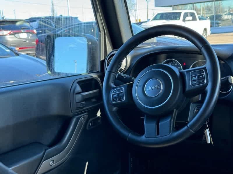 used 2017 Jeep Wrangler Unlimited car, priced at $18,766