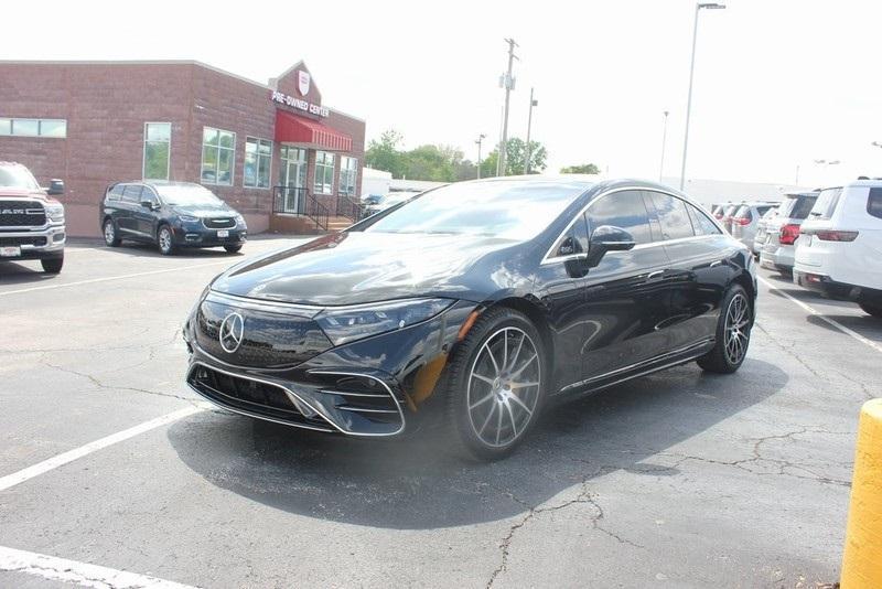 used 2023 Mercedes-Benz EQS 580 car, priced at $71,998