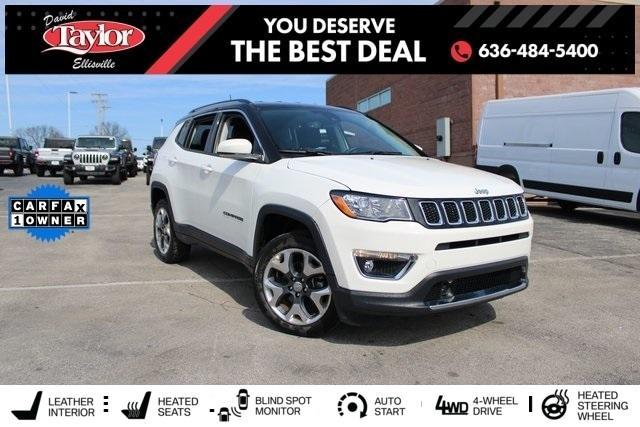 used 2021 Jeep Compass car, priced at $22,901