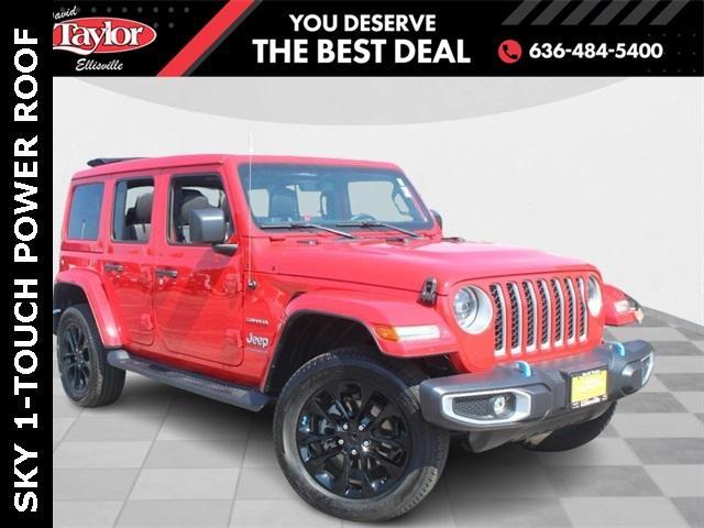 used 2023 Jeep Wrangler 4xe car, priced at $38,890