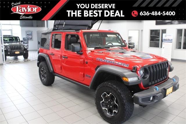 used 2023 Jeep Wrangler 4xe car, priced at $42,788