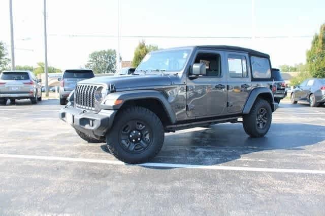 used 2024 Jeep Wrangler car, priced at $35,462