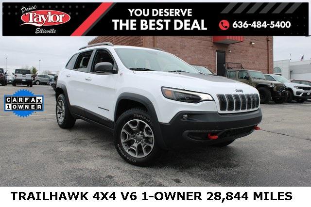used 2021 Jeep Cherokee car, priced at $27,873