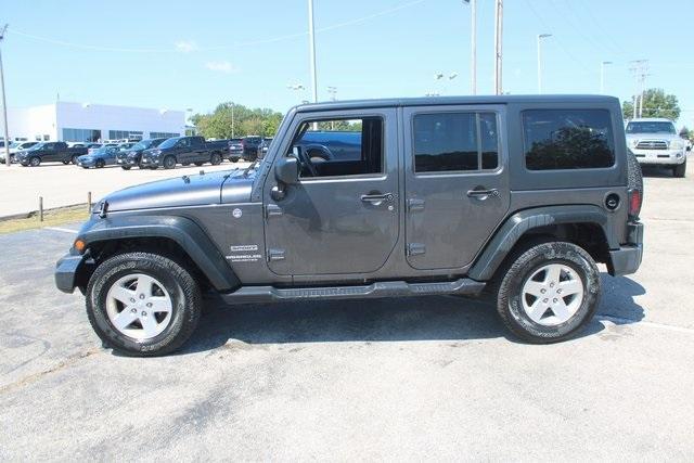 used 2017 Jeep Wrangler Unlimited car, priced at $15,998