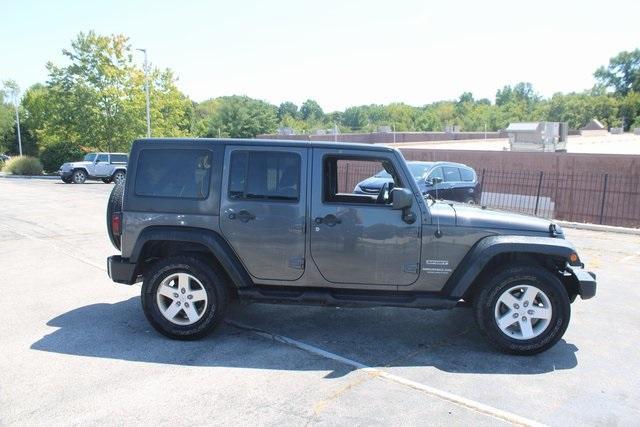 used 2017 Jeep Wrangler Unlimited car, priced at $15,998