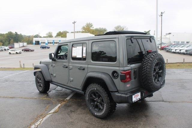 used 2021 Jeep Wrangler Unlimited car, priced at $30,949