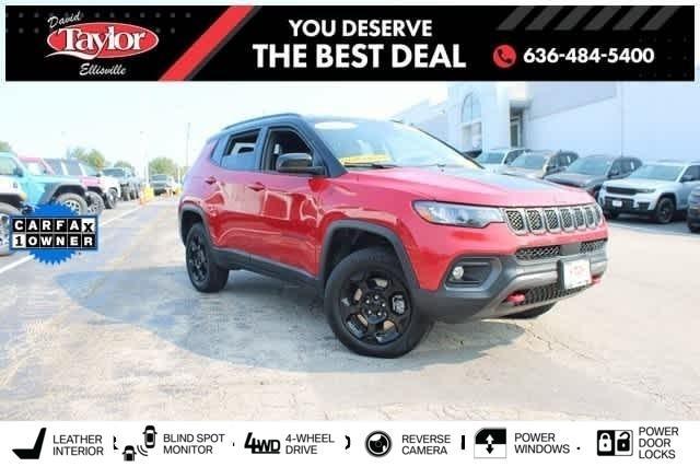 used 2023 Jeep Compass car, priced at $26,252