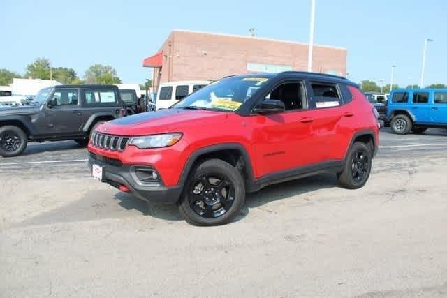 used 2023 Jeep Compass car, priced at $26,252