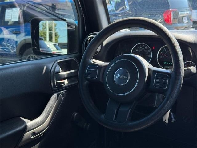 used 2017 Jeep Wrangler Unlimited car, priced at $17,366