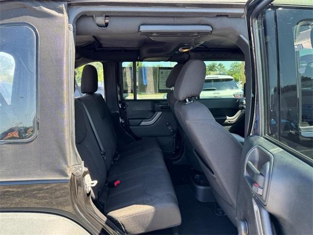 used 2017 Jeep Wrangler Unlimited car, priced at $17,366