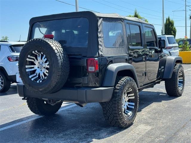 used 2017 Jeep Wrangler Unlimited car, priced at $17,366