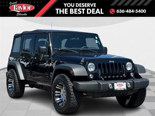 used 2017 Jeep Wrangler Unlimited car, priced at $17,366