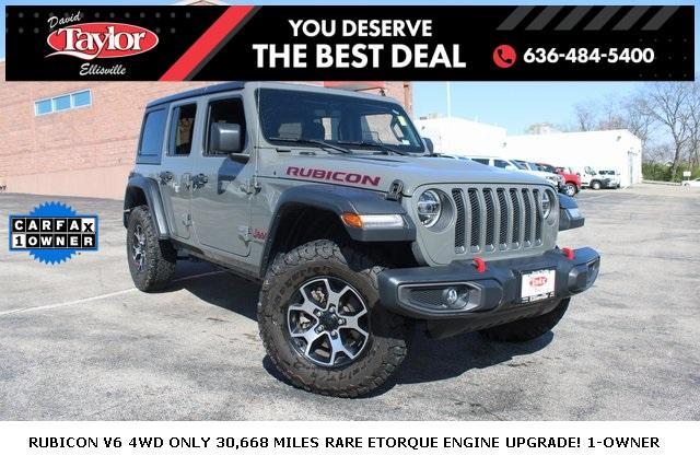 used 2021 Jeep Wrangler Unlimited car, priced at $42,178