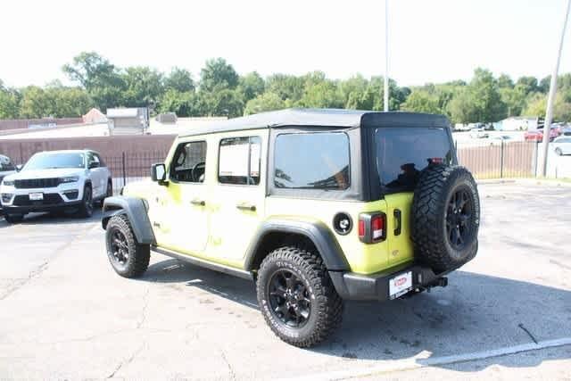 used 2023 Jeep Wrangler car, priced at $33,797