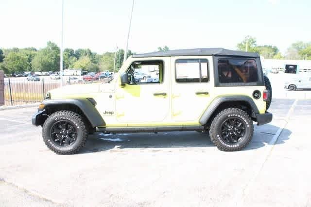 used 2023 Jeep Wrangler car, priced at $33,797