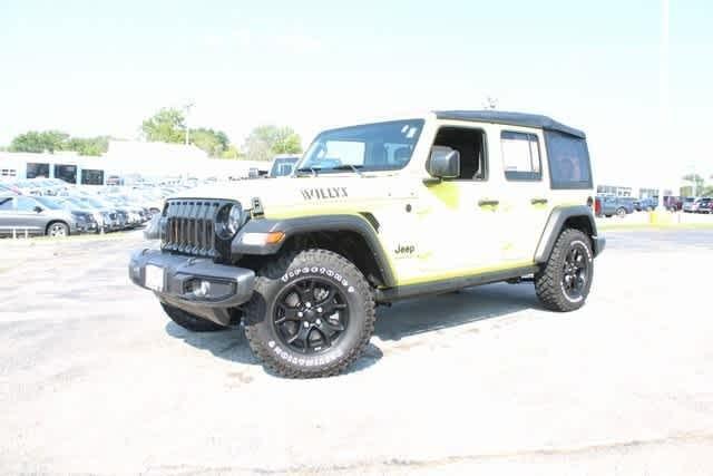 used 2023 Jeep Wrangler car, priced at $33,797