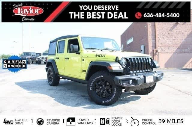 used 2023 Jeep Wrangler car, priced at $34,704