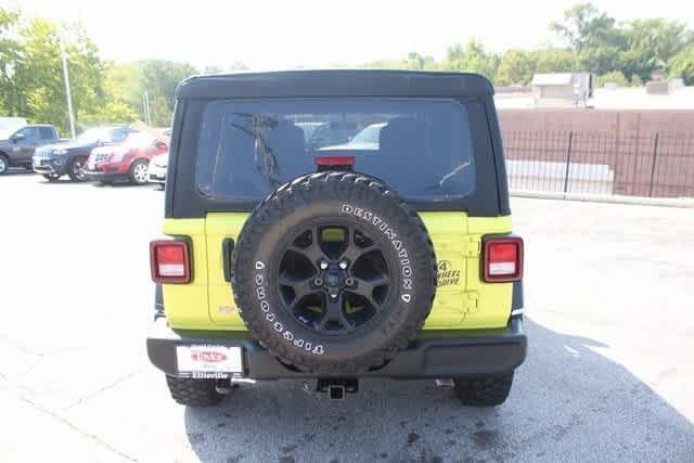 used 2023 Jeep Wrangler car, priced at $33,797