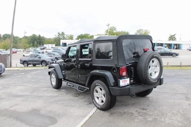 used 2017 Jeep Wrangler Unlimited car, priced at $21,352