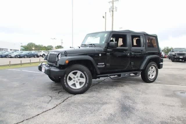 used 2017 Jeep Wrangler Unlimited car, priced at $21,351