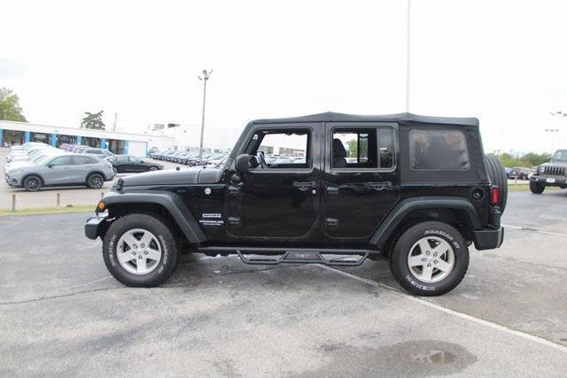 used 2017 Jeep Wrangler Unlimited car, priced at $24,914