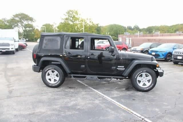 used 2017 Jeep Wrangler Unlimited car, priced at $21,351