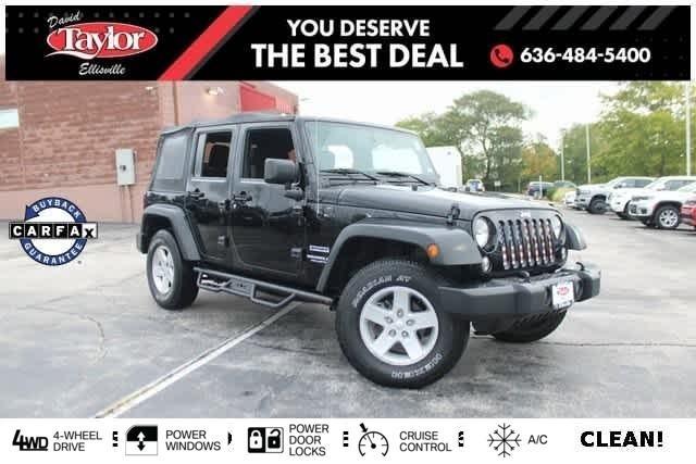 used 2017 Jeep Wrangler Unlimited car, priced at $21,351