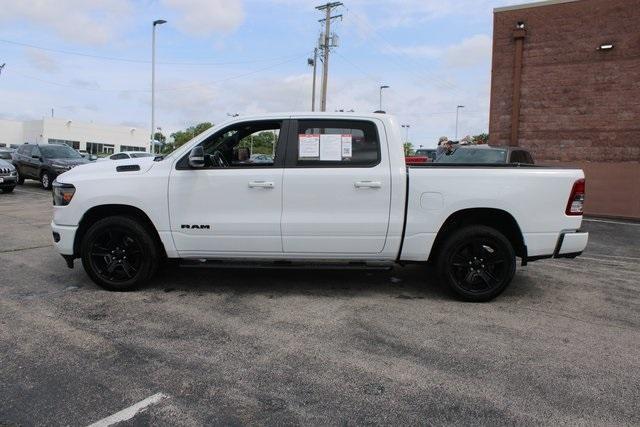 used 2021 Ram 1500 car, priced at $37,775