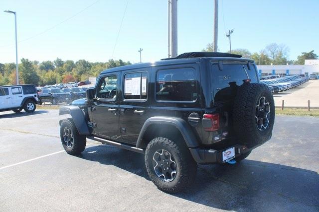 used 2022 Jeep Wrangler Unlimited 4xe car, priced at $36,500