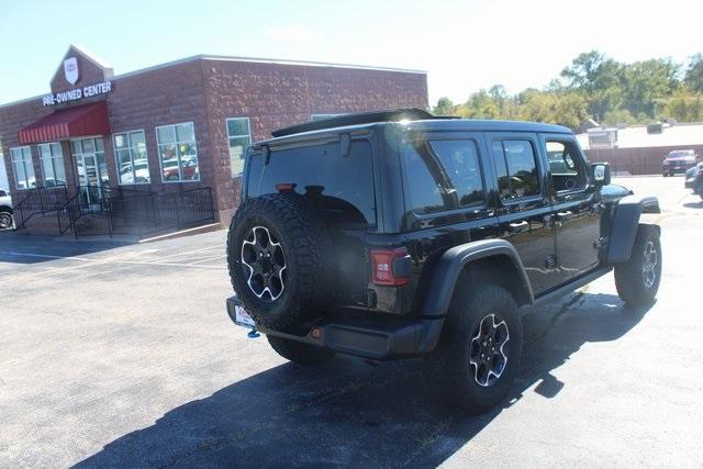 used 2022 Jeep Wrangler Unlimited 4xe car, priced at $36,500