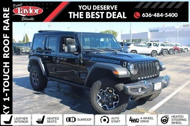 used 2022 Jeep Wrangler Unlimited 4xe car, priced at $35,998