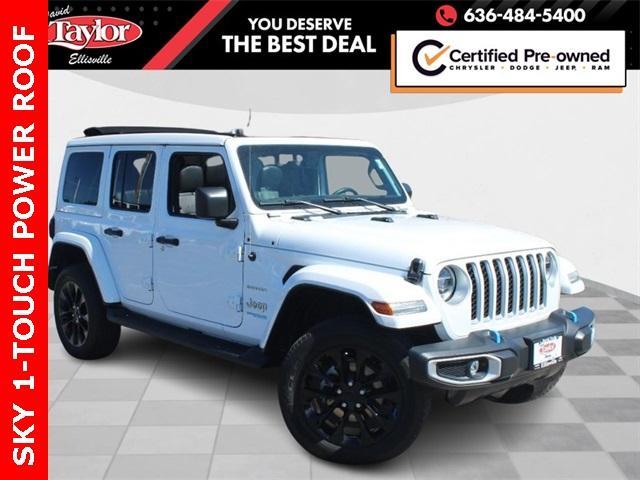 used 2022 Jeep Wrangler Unlimited 4xe car, priced at $38,500