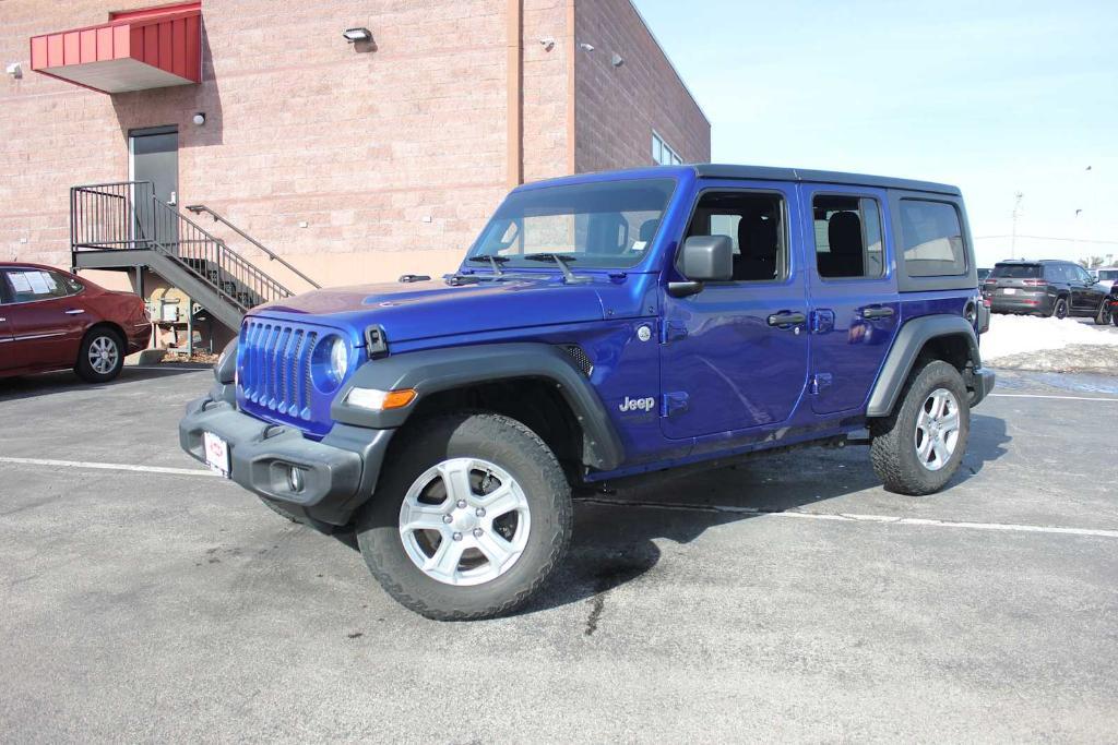 used 2018 Jeep Wrangler Unlimited car, priced at $25,998