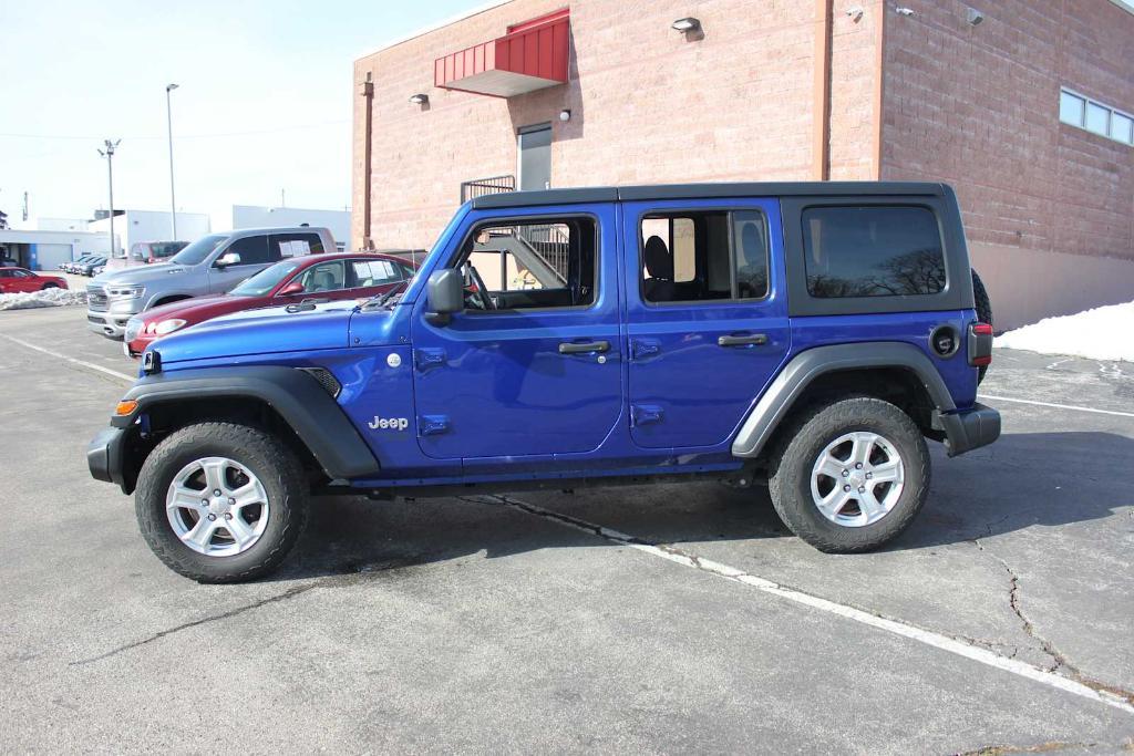 used 2018 Jeep Wrangler Unlimited car, priced at $25,998