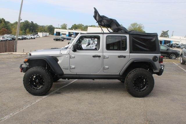 used 2018 Jeep Wrangler Unlimited car, priced at $24,998