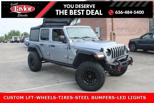 used 2018 Jeep Wrangler Unlimited car, priced at $24,998