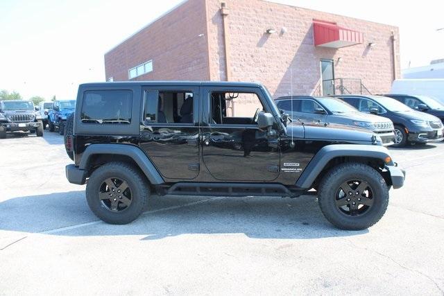 used 2016 Jeep Wrangler Unlimited car, priced at $22,377